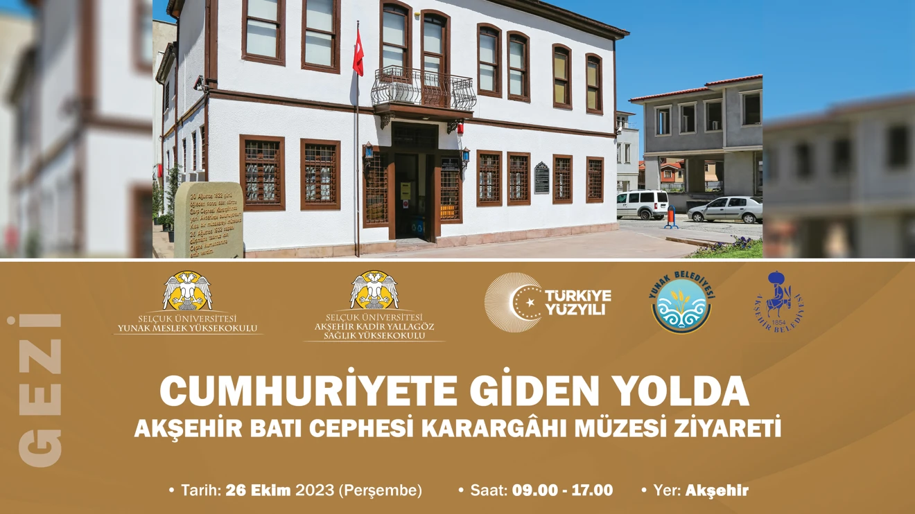 Yunak Meslek Yüksekokulu Cumhuriyetimizin 100'üncü Yıl Etkinlikleri